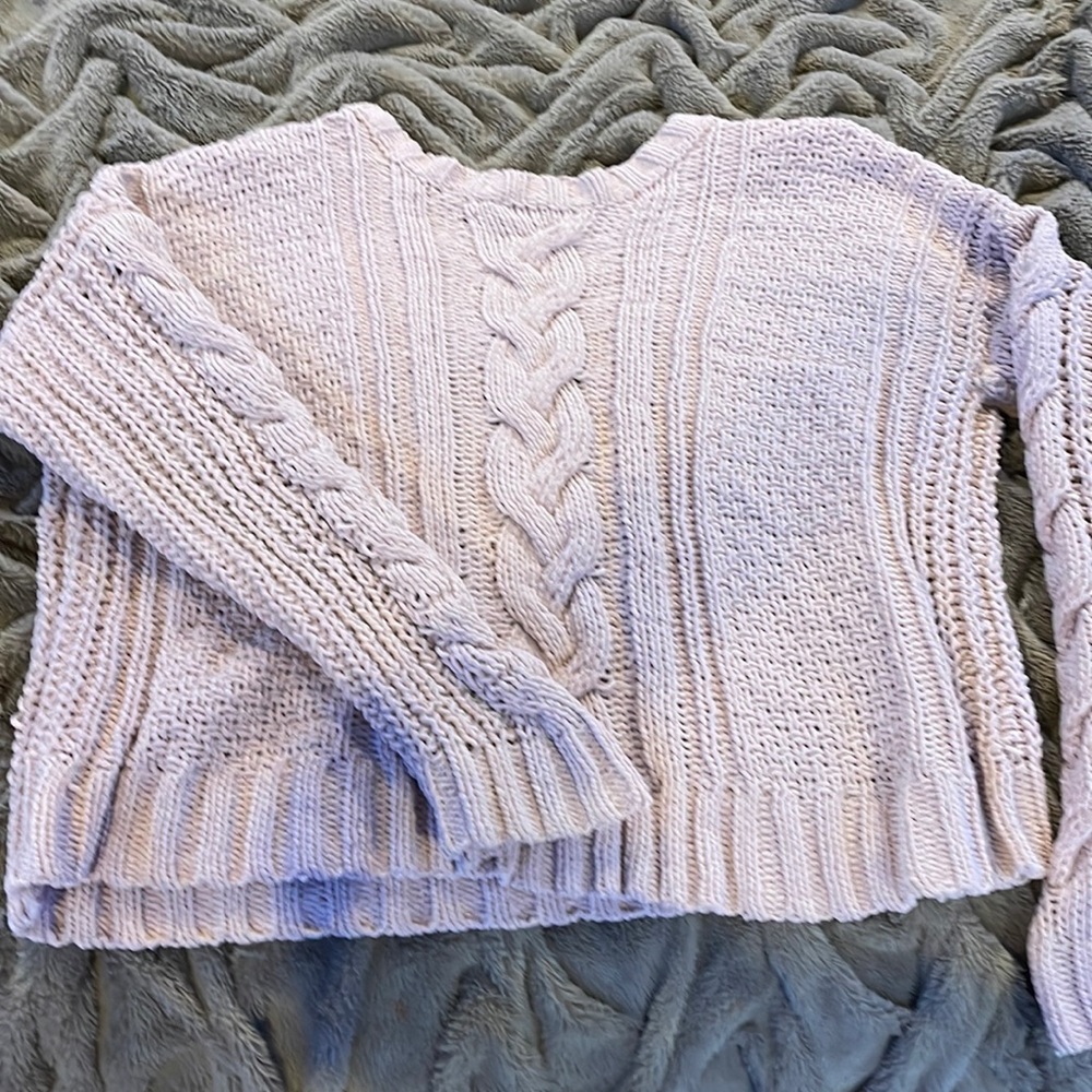 Pink sweater